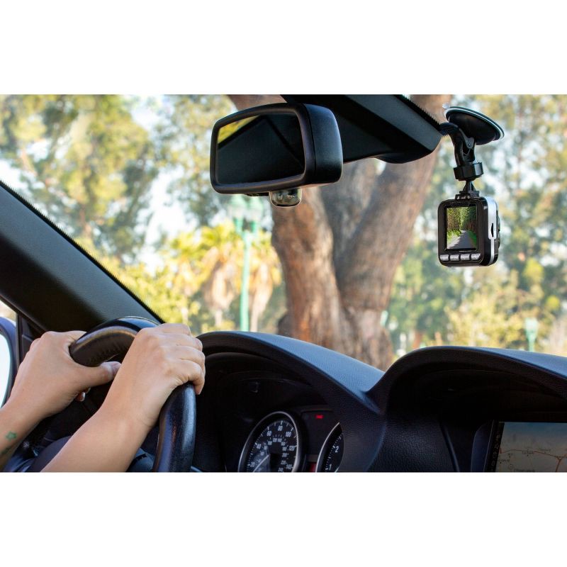 slide 2 of 6, Scosche HD DVR Dash Camera, 1 ct