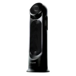 Honeywell Turbo Force 2 in 1 Tower Oscillating Fan Black: 6 Speeds, Adjustable Tilt, ETL Listed, Electric, Portable