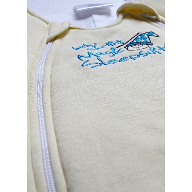 slide 3 of 3, Baby Merlin's Magic Sleepsuit Swaddle Wrap Transition Product - 3-6 Months - Off White, 1 ct