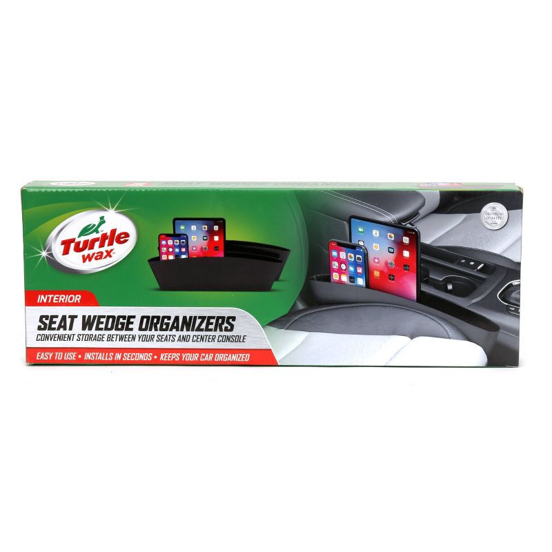 slide 2 of 3, Turtle Wax 2pk Seat Wedge Organizer, 2 ct