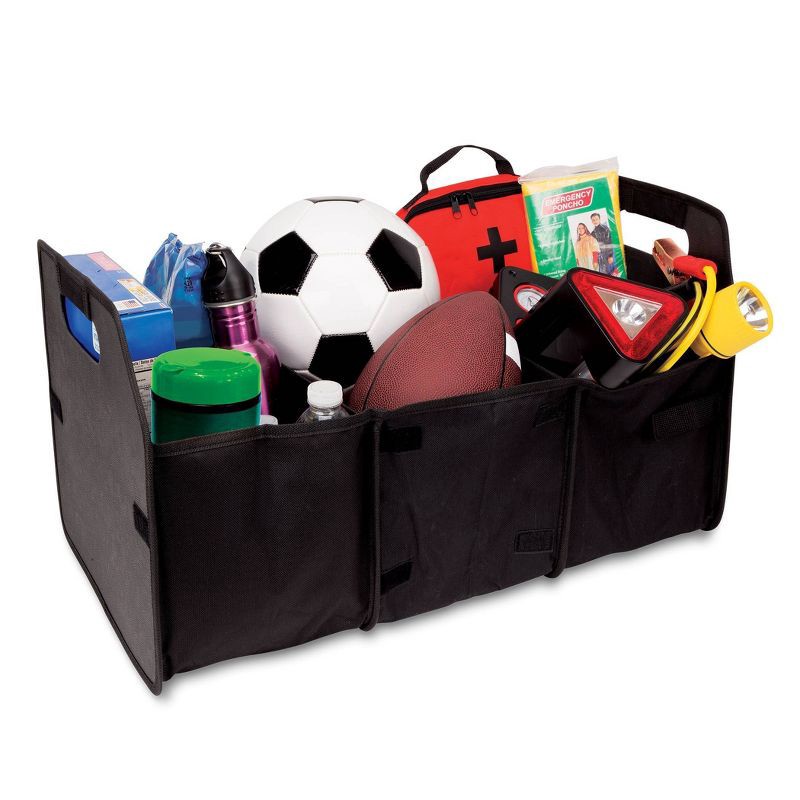 slide 3 of 3, Turtle Wax 3 Section Trunk Organizer, 1 ct