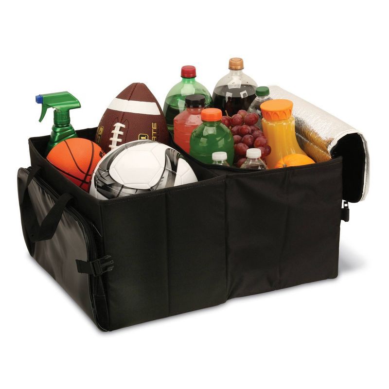 slide 2 of 3, Turtle Wax 2 Section Trunk Organizer with Cooler, 1 ct