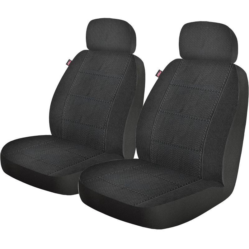 slide 1 of 5, Dickies 2pc Custom LB Blair Seat Cover Automotive Interior Covers And Pads Black, 2 ct