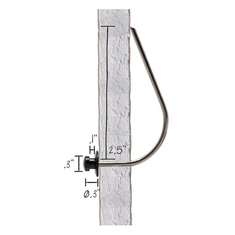 slide 3 of 9, Under the Roof Decorating 33pc The Right Tools To Hang Stuff Tool Set Clear: Includes Screws, Nails, Anchors & Strips, 33 ct