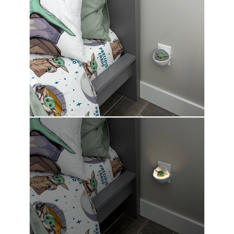 slide 8 of 8, Star Wars The Mandalorian The Child LED Night Light, 1 ct