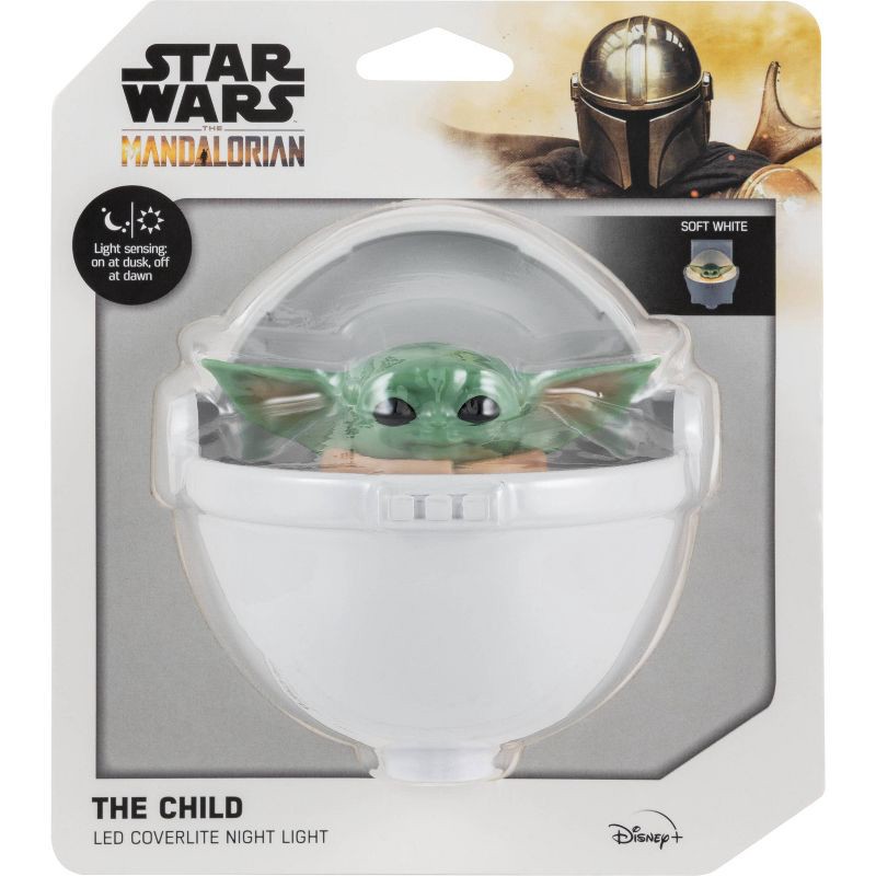 slide 7 of 8, Star Wars The Mandalorian The Child LED Night Light, 1 ct