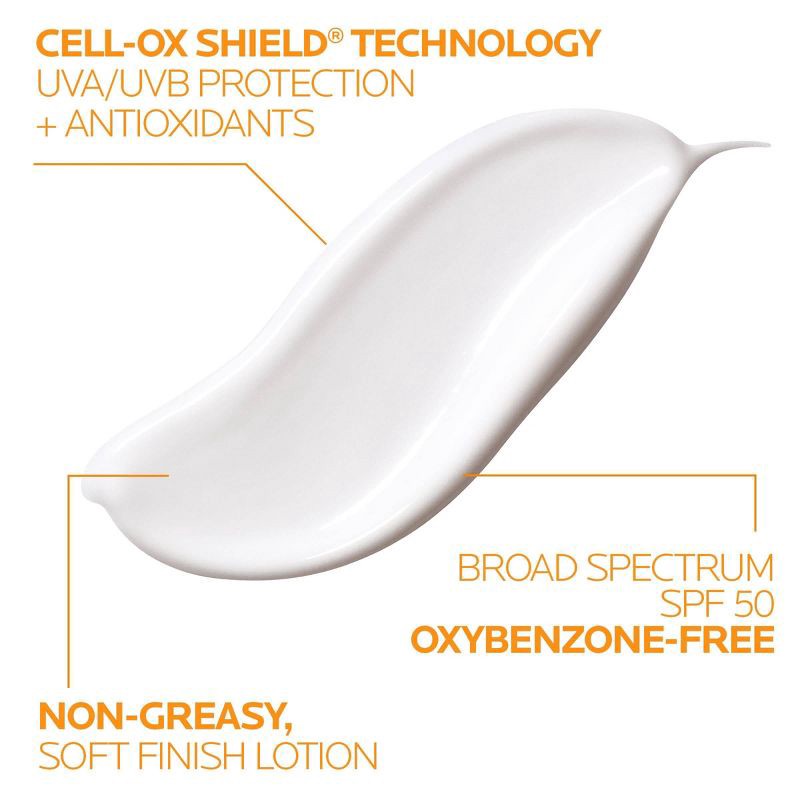 slide 8 of 8, La Roche Posay Anthelios Body and Face Soft Finish Mineral Sunscreen Lotion - SPF 50 - 3.04 fl oz, 50 ct; 3.04 fl oz