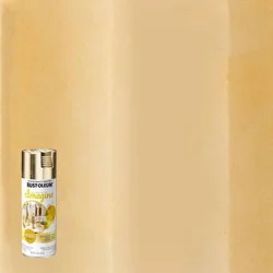 Rust-Oleum Craft Spray Paint Metallic Gold: Enamel for Metal, Wood, Glass, Interior/Exterior, 11 oz
