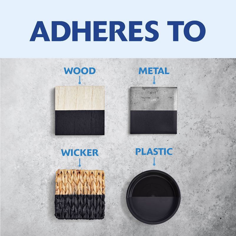 slide 7 of 13, Rust-Oleum 12oz Painters Touch 2X Ultra Cover Spray Paint Flat Black: Matte Enamel for Interior & Exterior Surfaces, 