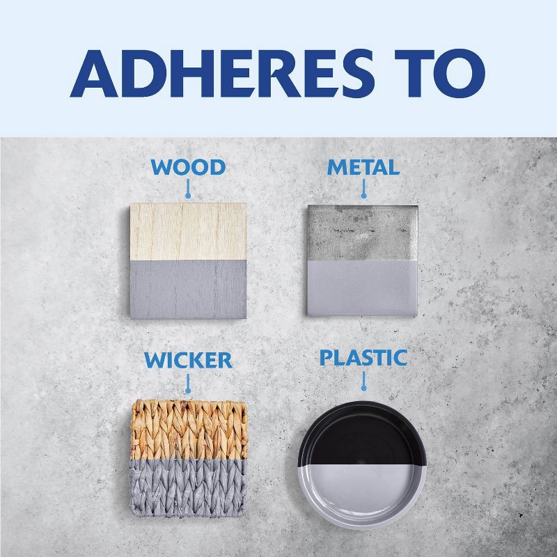 slide 7 of 13, Rust-Oleum 12oz Painters Touch 2X Ultra Cover Spray Paint Aluminum: Enamel, Interior/Exterior, Silver, 20 sq ft Coverage,