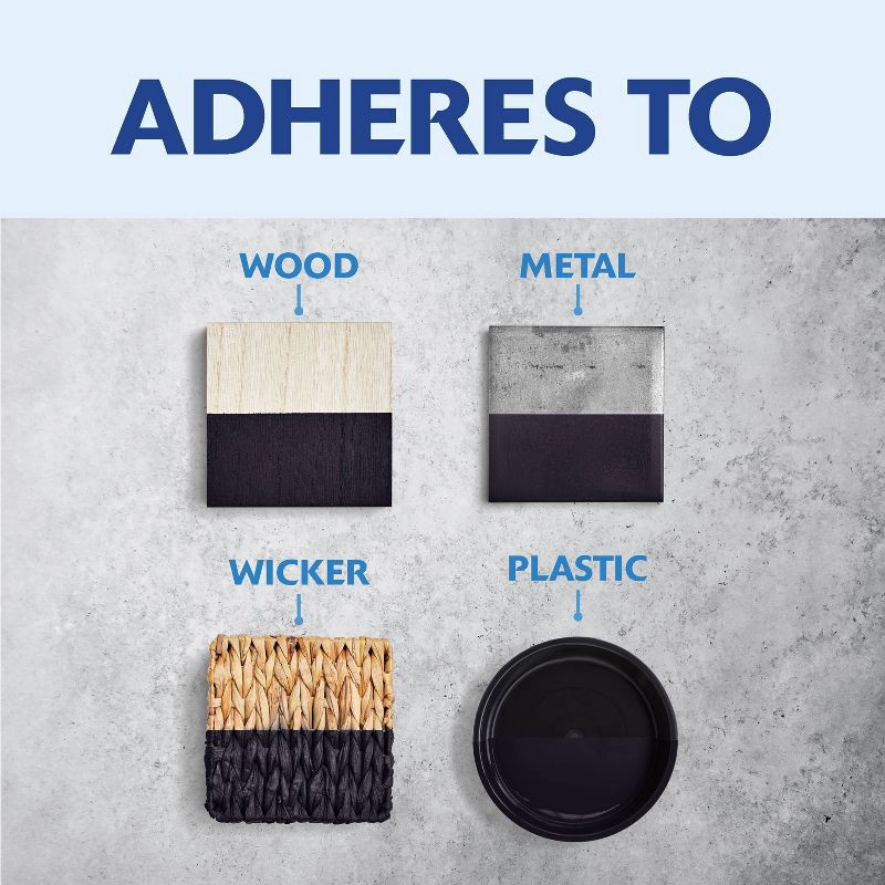 slide 6 of 12, Rust-Oleum 12oz Painters Touch 2X Ultra Cover Semi-Gloss Spray Paint Black: Enamel for Interior & Exterior Surfaces,