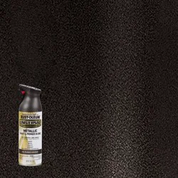 Rust-Oleum 11oz Universal Paint and Primer in One Bronze: Metallic Spray for Metal, Wood, Glass, Vinyl, 20 sq ft Coverage