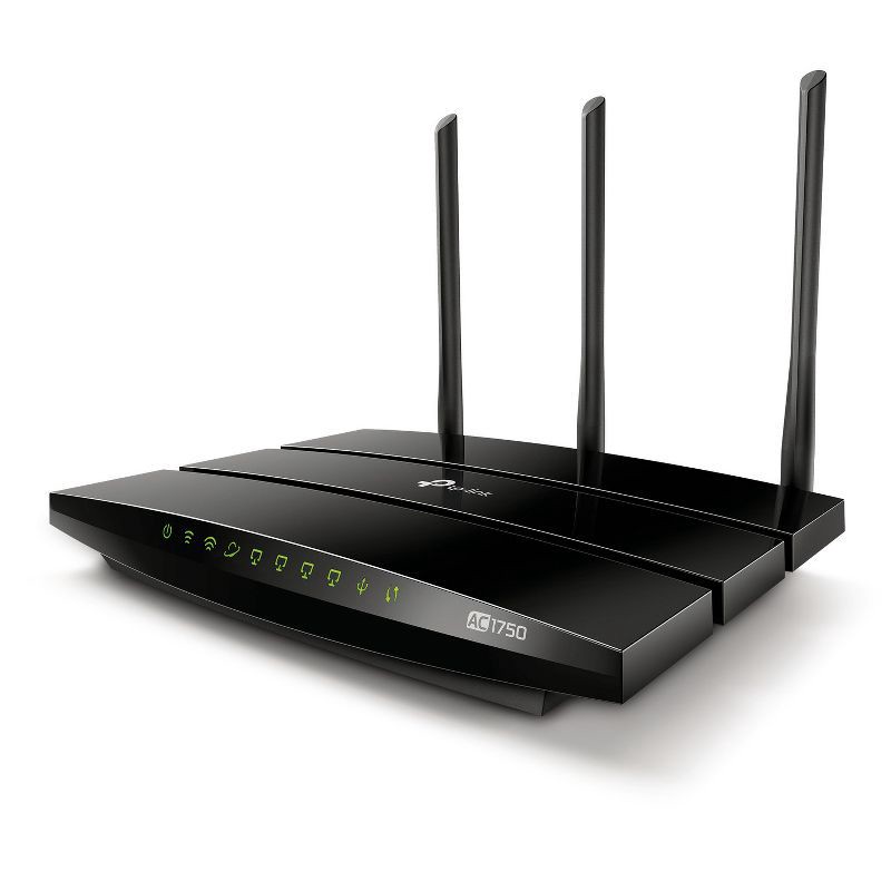 slide 3 of 5, TP-Link AC1750 Dual Band Wireless Gigabit WiFi 5 Router- (Archer C7), 1 ct