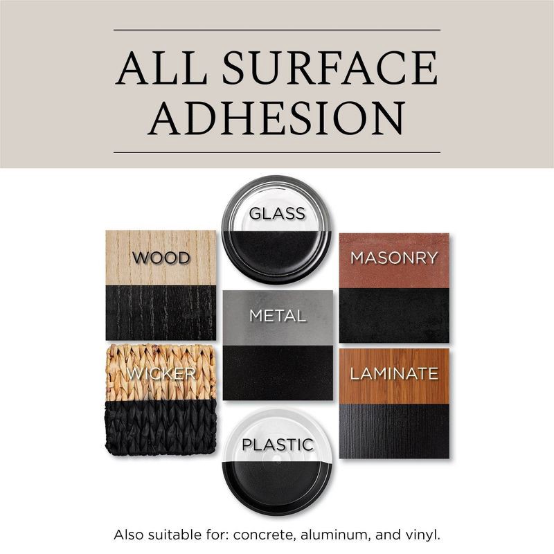 slide 10 of 11, Rust-Oleum 11oz Universal Paint and Primer in One Gloss Black: Spray Paint for Interior & Exterior, Metal, Wood, Glass, 