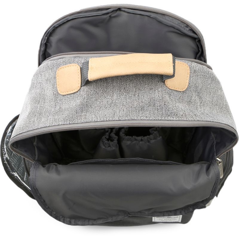 Eddie Bauer Bridgeport Places & spaces Back Pack Diaper Bag Gray with