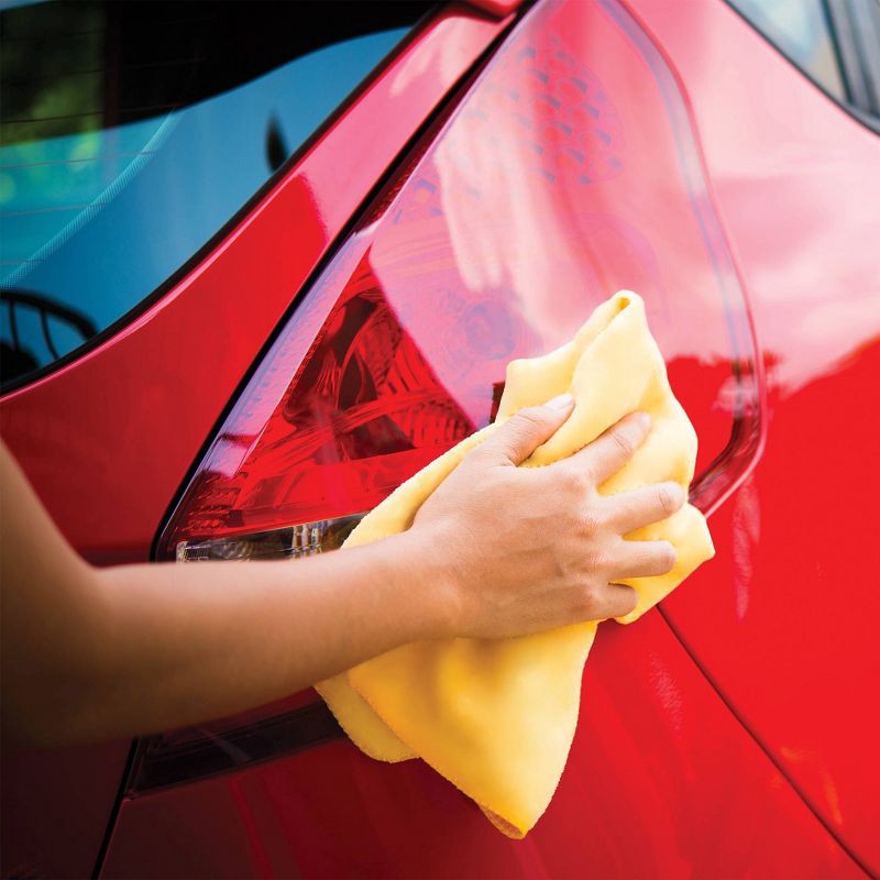 slide 3 of 3, Turtle Wax Extra Large PVA Chamois Cloth: Car Wash Shammy Towel for RVs, Trucks, Boats, Automotive Cleaning Accessory, 1 ct