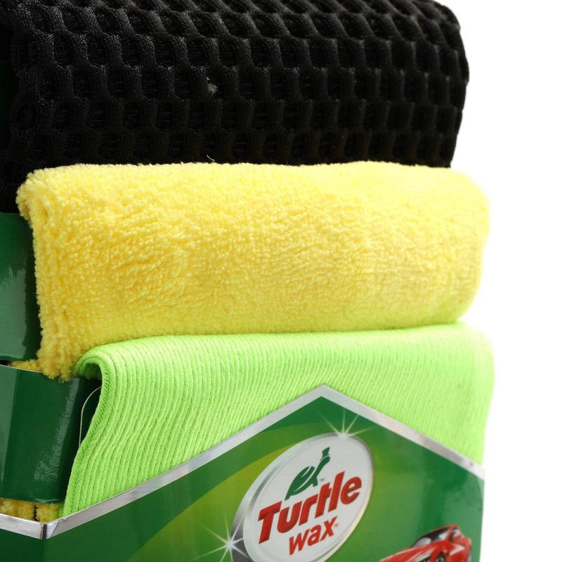 slide 2 of 3, Turtle Wax Platinum 3pk Microfiber Detailing Towel Set, 3 ct