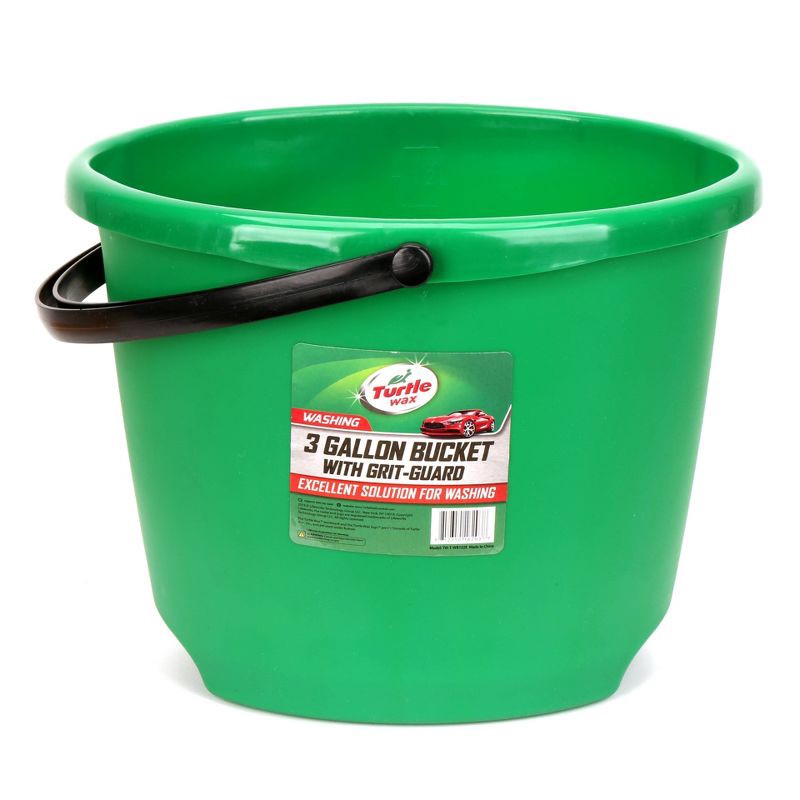 3 gallon car wash bucket with grit guard