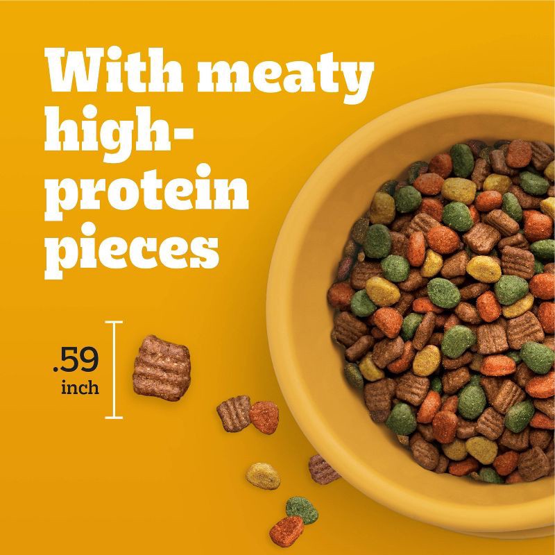 slide 14 of 14, Pedigree High Protein Chicken & Turkey Flavor Adult Complete & Balanced Dry Dog Food - 18lbs, 18 lb