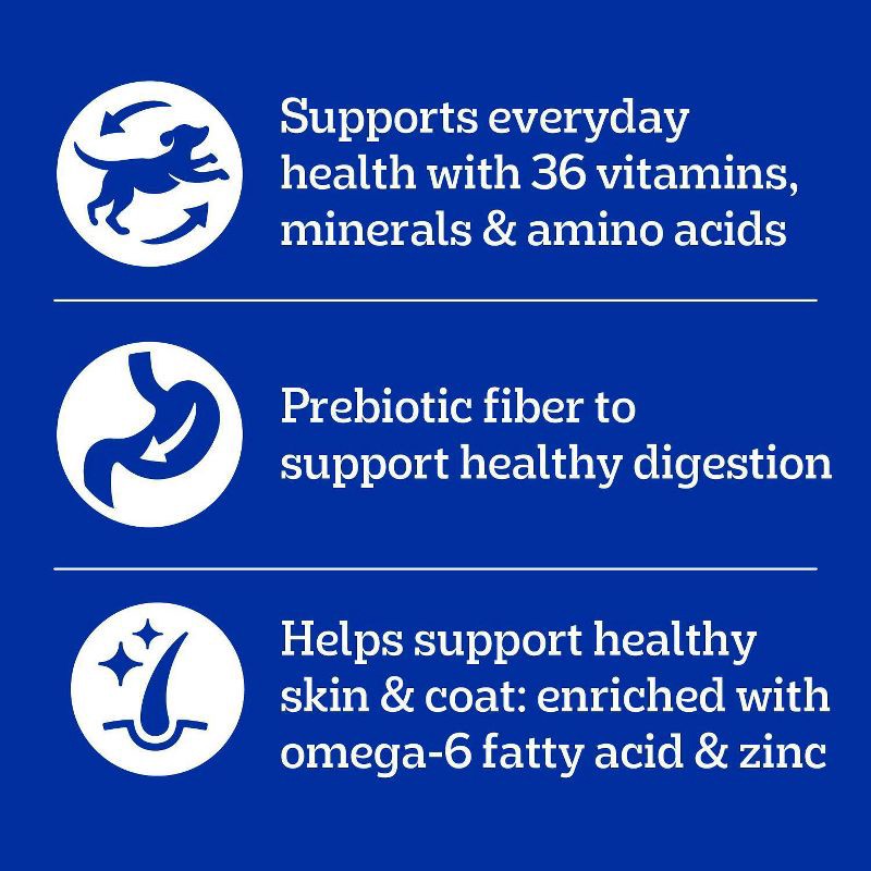 slide 6 of 14, Pedigree High Protein Chicken & Turkey Flavor Adult Complete & Balanced Dry Dog Food - 18lbs, 18 lb