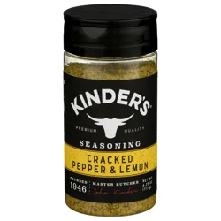 Kinder's Cracked Pepper & Lemon