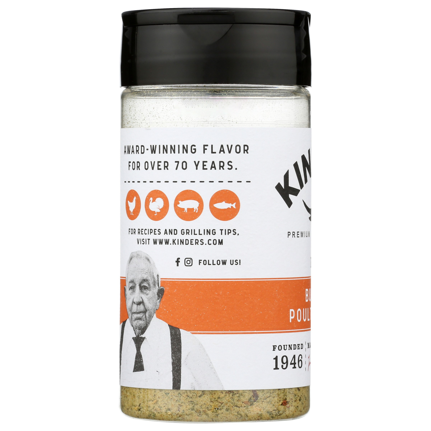 slide 4 of 4, Kinder's Buttery Poultry Blend Rub 5 oz, 5 oz