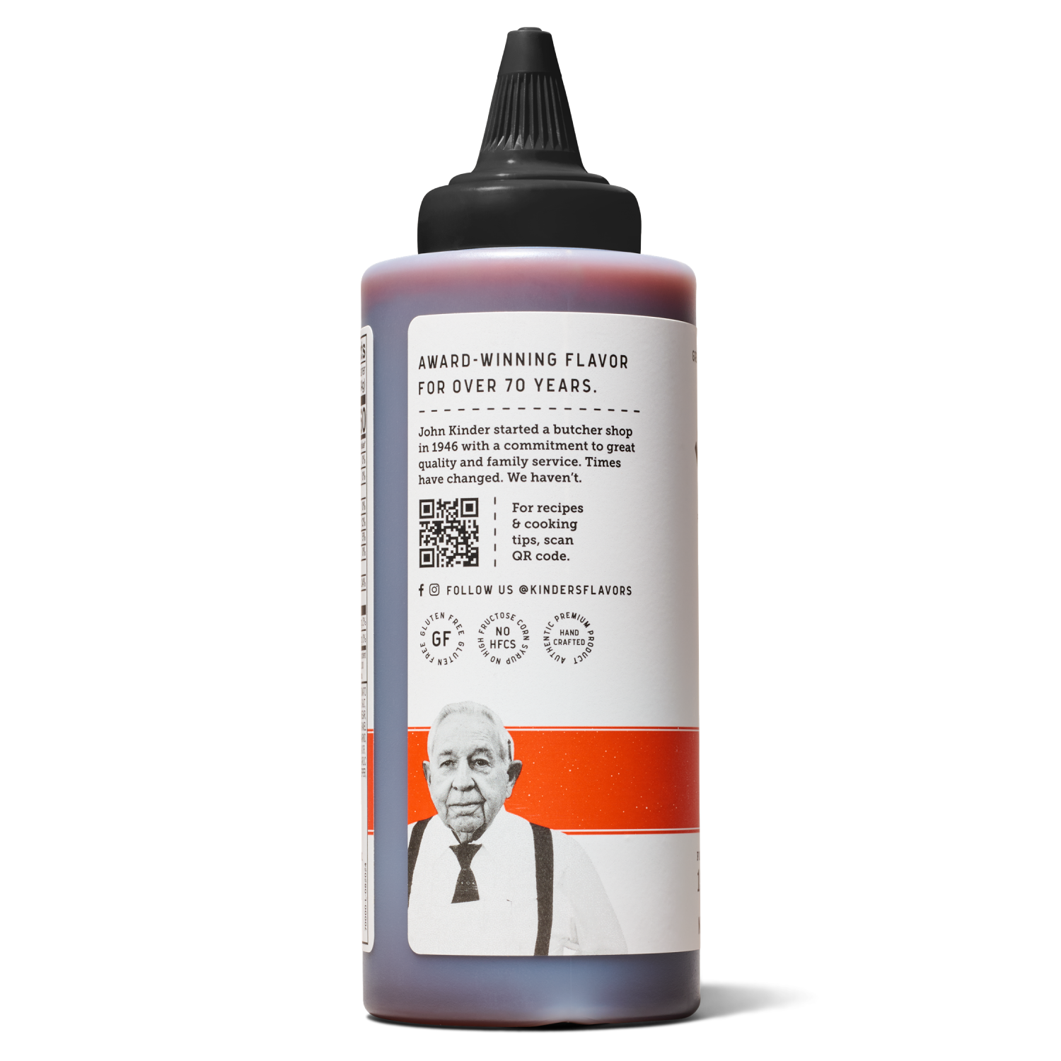 slide 3 of 3, Kinder's Mild Bbq Sauce, 15.5 fl oz