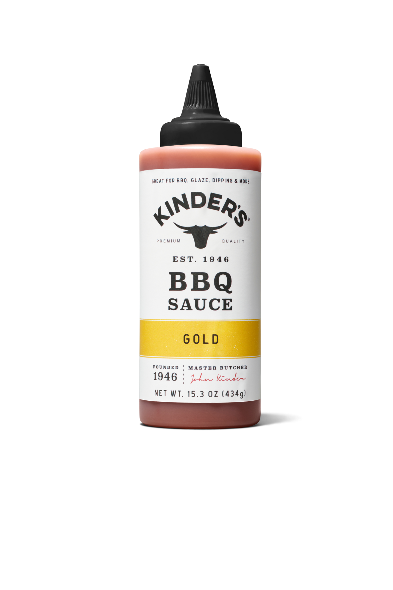 slide 1 of 2, Kinder's Gold Bbq Sauce, 15.3 oz