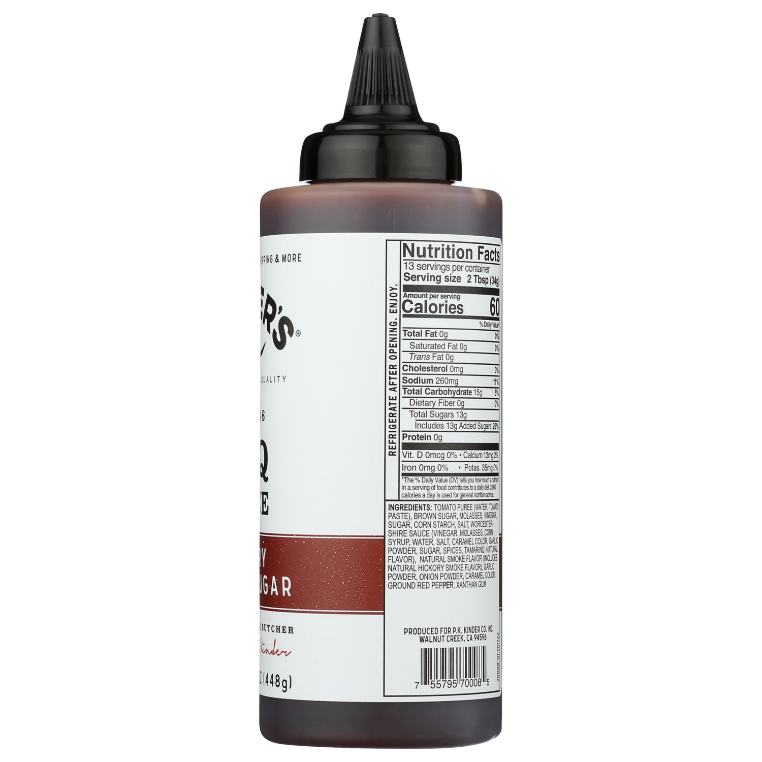 slide 2 of 4, Kinder's Hickory Brown Sugar BBQ Sauce - 15.8 oz, 15.8 oz