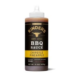 Kinder's Chipotle Pineapple BBQ Sauce 15.5 oz