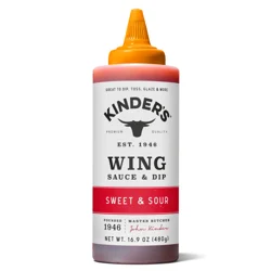 Kinder's Sweet & Sour Wing Sauce & Dip