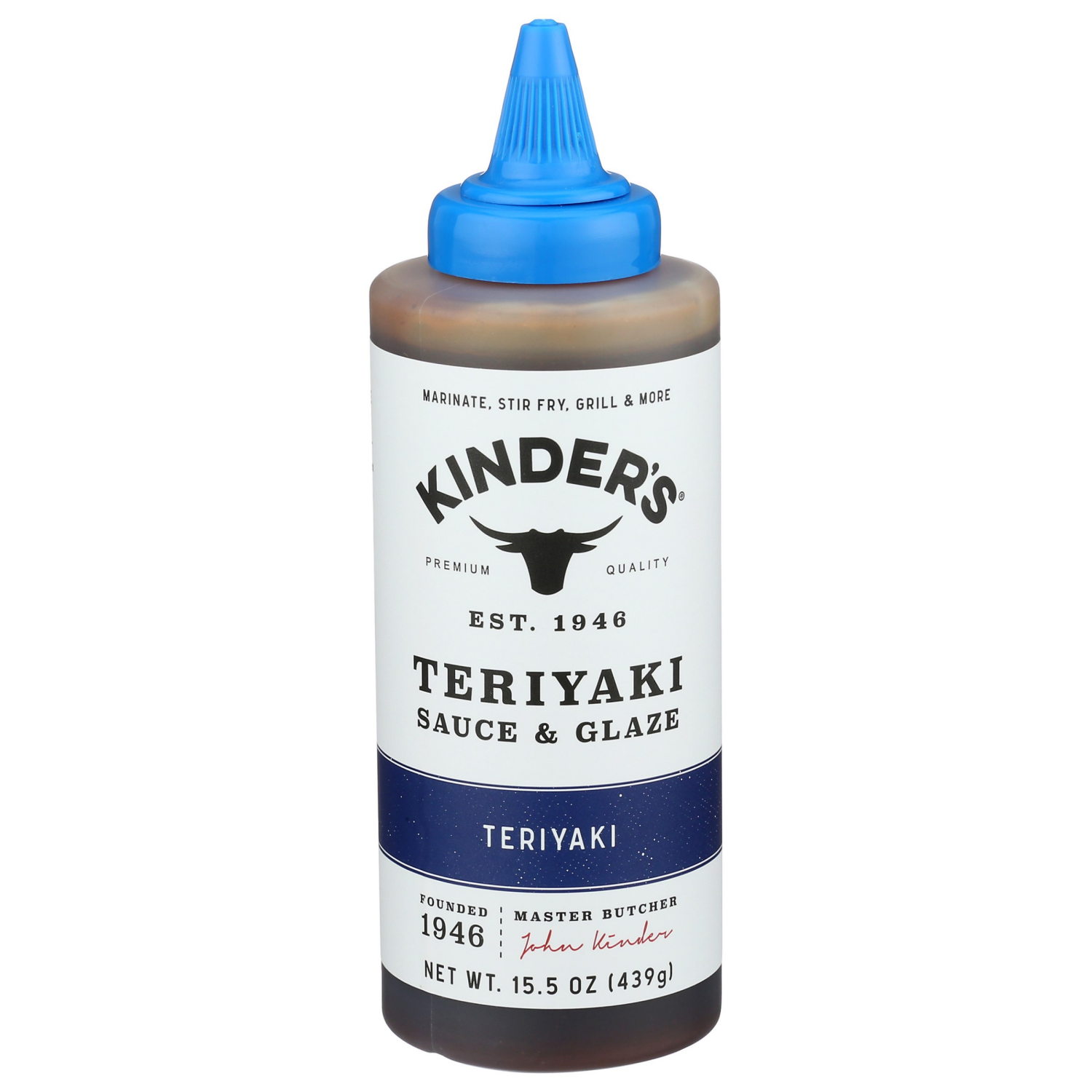 slide 1 of 4, Kinder's Teriyaki Marinade, 15.5 oz