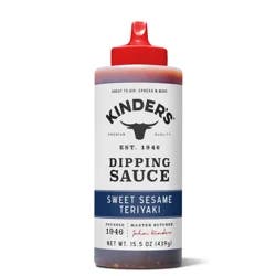 Kinder's Sweet Sesame Teriyaki Dipping Sauce 15.5 oz