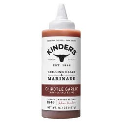 Kinder's Chipotle Garlic with Sea Salt & Lime Grilling Glaze & Marinade 16.1 oz