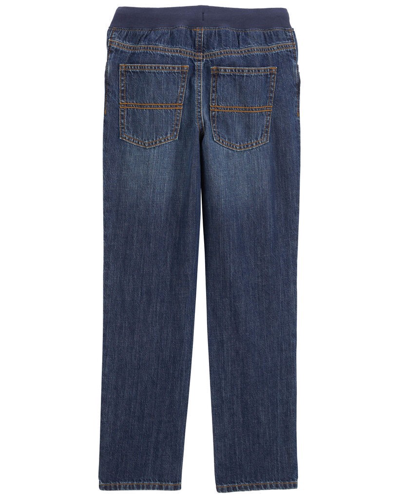slide 3 of 3, Carter's Kid Pull-On Jeans Dark Wash 14, 1 ct