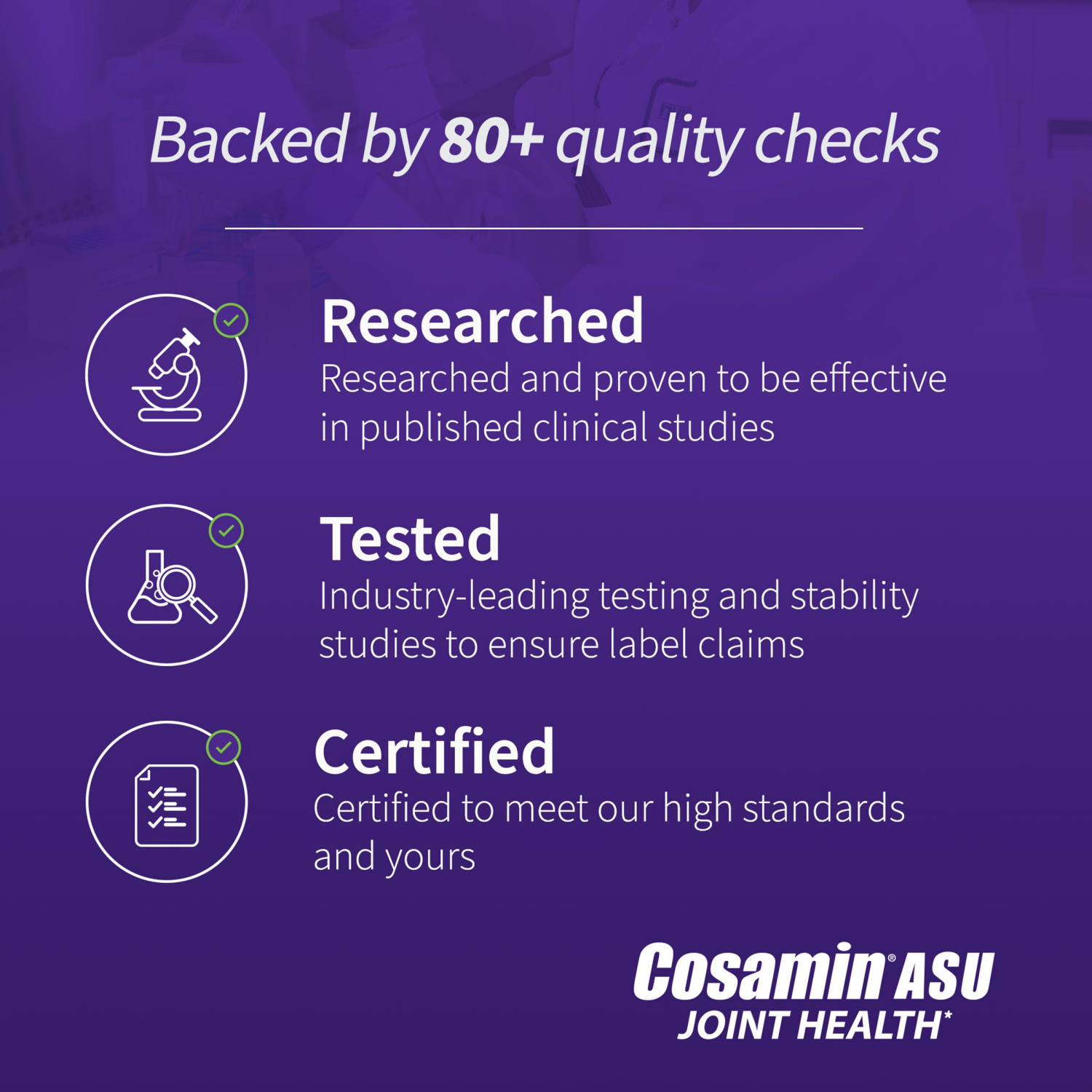 slide 2 of 8, Nutramax Cosamin® Asu Joint Health Supplement With Glucosamine, Chondroitin & Asu For Mens & Women's Joint Health, 90 Capsules, 90 ct