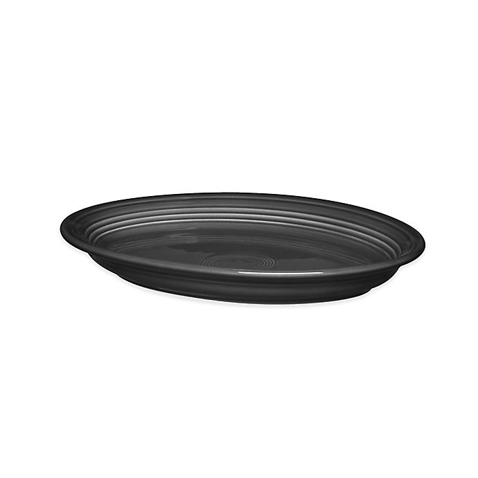 slide 1 of 1, Fiesta Oval Platter - Slate, 13.6 in