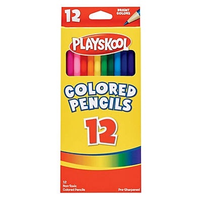 slide 1 of 1, Playskool Colored Pencils, 12 ct