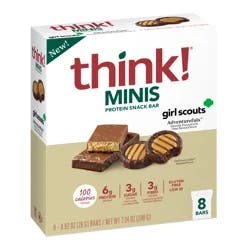 think! Girl Scouts Adventurefuls Minis Protein Snack Bar 8 - 0.92 oz Bars