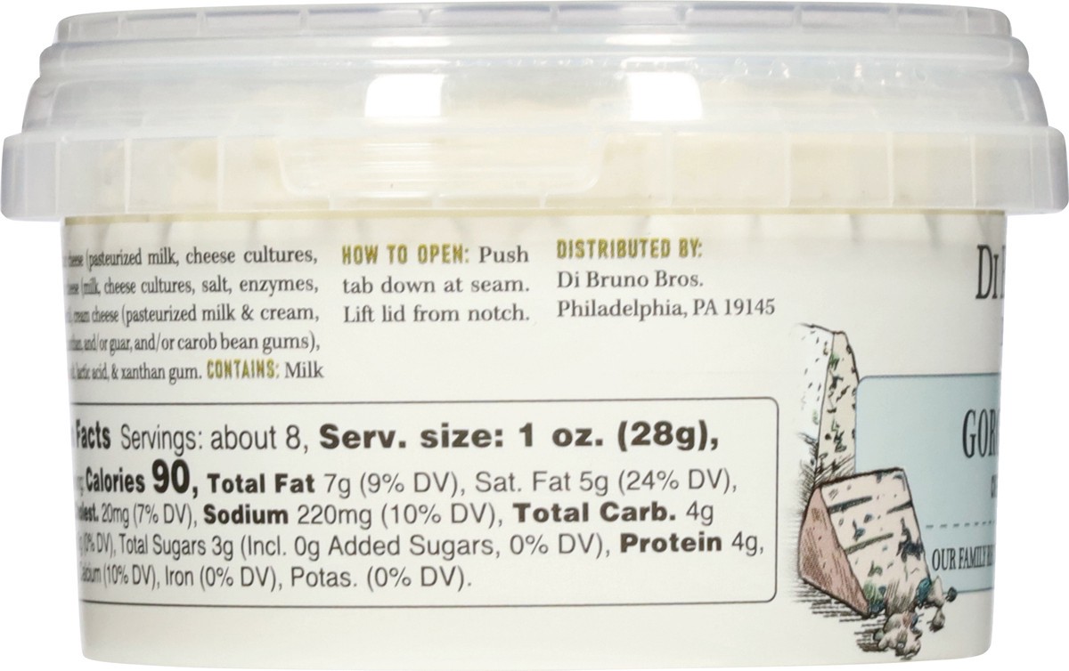 slide 13 of 14, Di Bruno Bros. Di Bruno Gorgonzola Spread, 7.6 oz