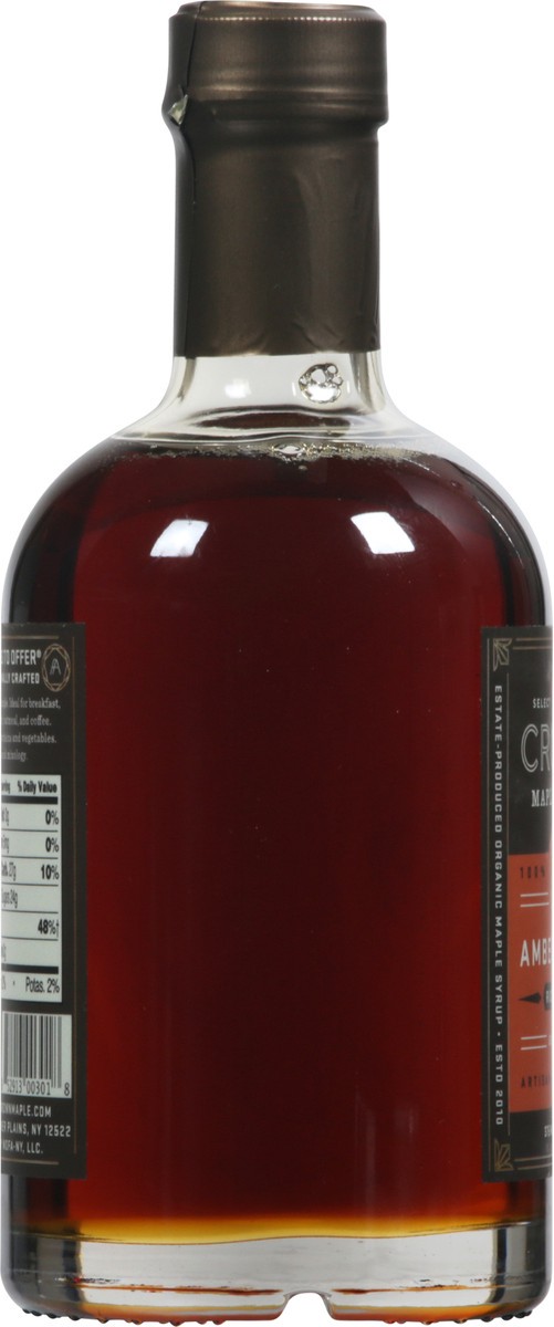 slide 8 of 9, Crown Maple Organic Amber Color Maple Syrup, 12.7 fl oz