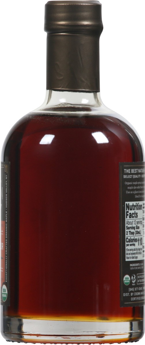 slide 4 of 9, Crown Maple Organic Amber Color Maple Syrup, 12.7 fl oz