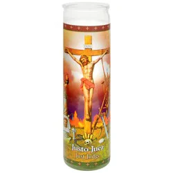 St. Jude Justo Juez Just Judge Candle