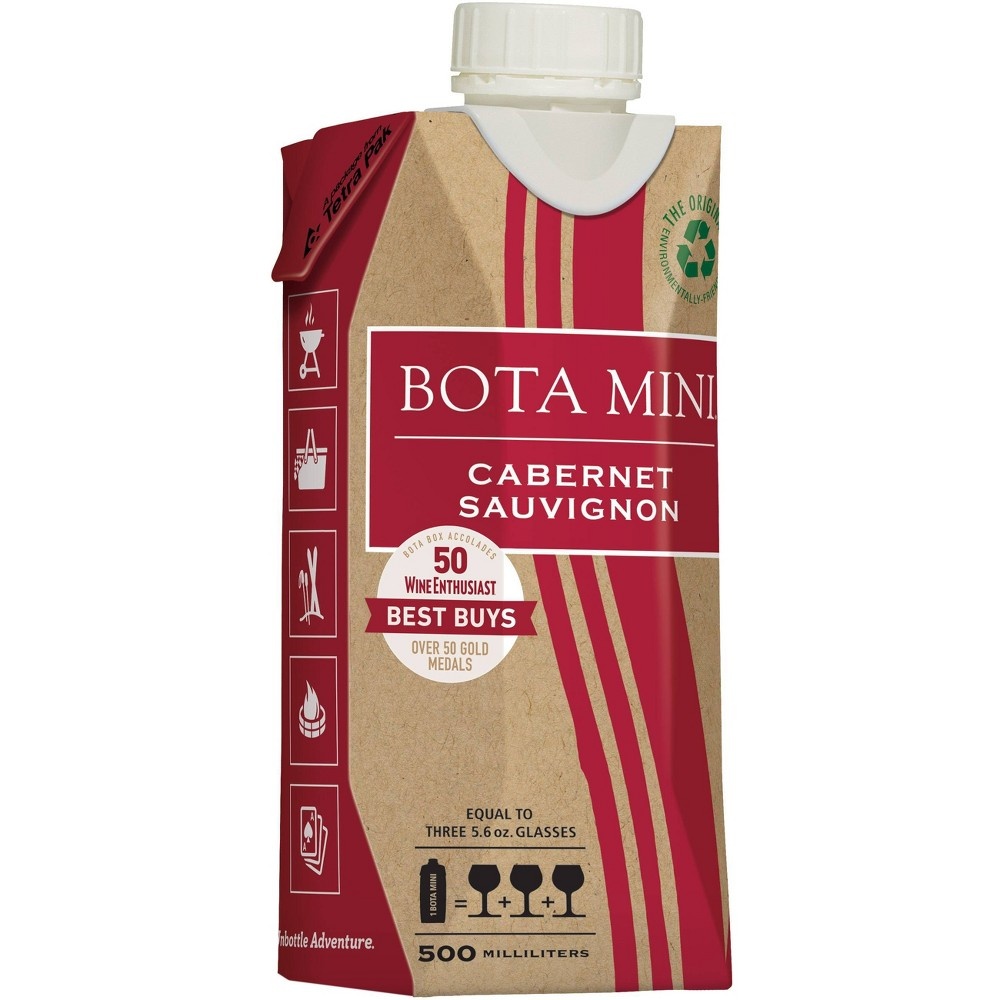 slide 2 of 2, Bota Box Mini Cabernet Sauvignon, 500 ml