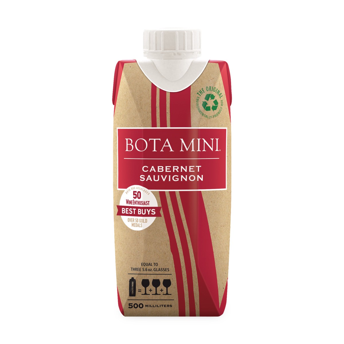 slide 1 of 19, Bota Box Mini Cabernet Sauvignon, 500 ml