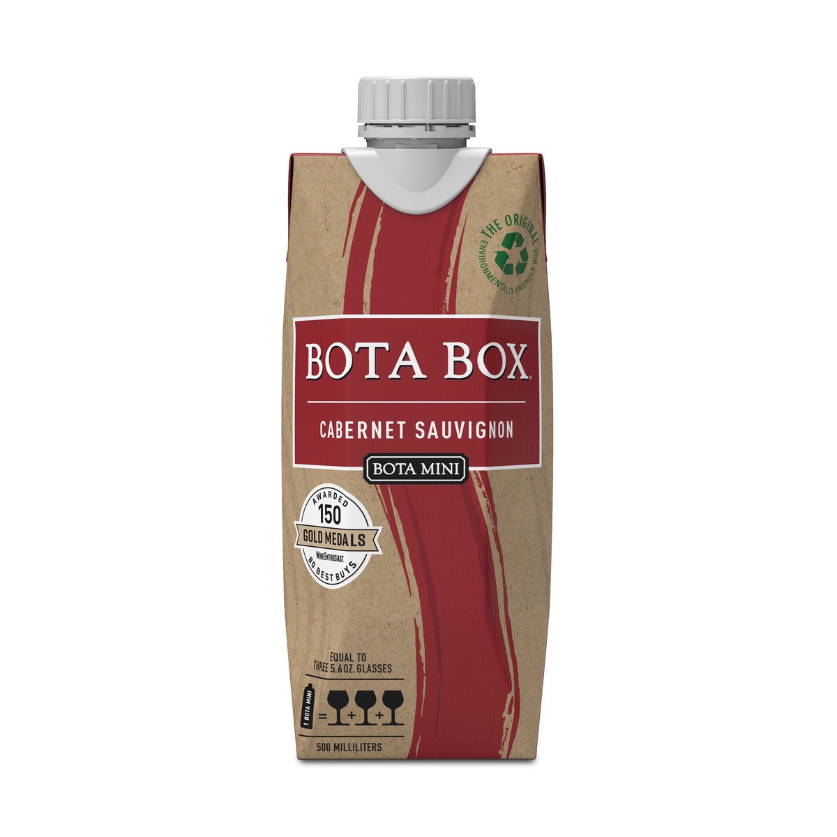 slide 1 of 19, Bota Box Mini Cabernet Sauvignon, 500 ml