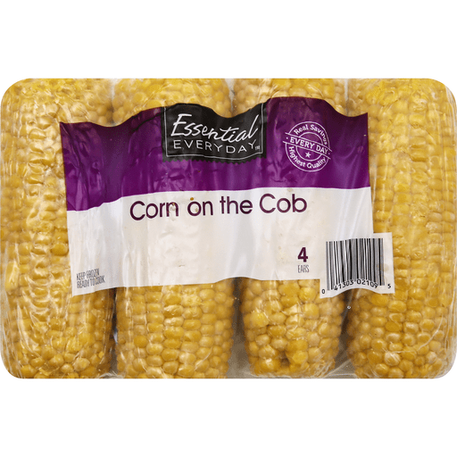 slide 1 of 1, Essential Everyday Corn On The Cob, 4 ct