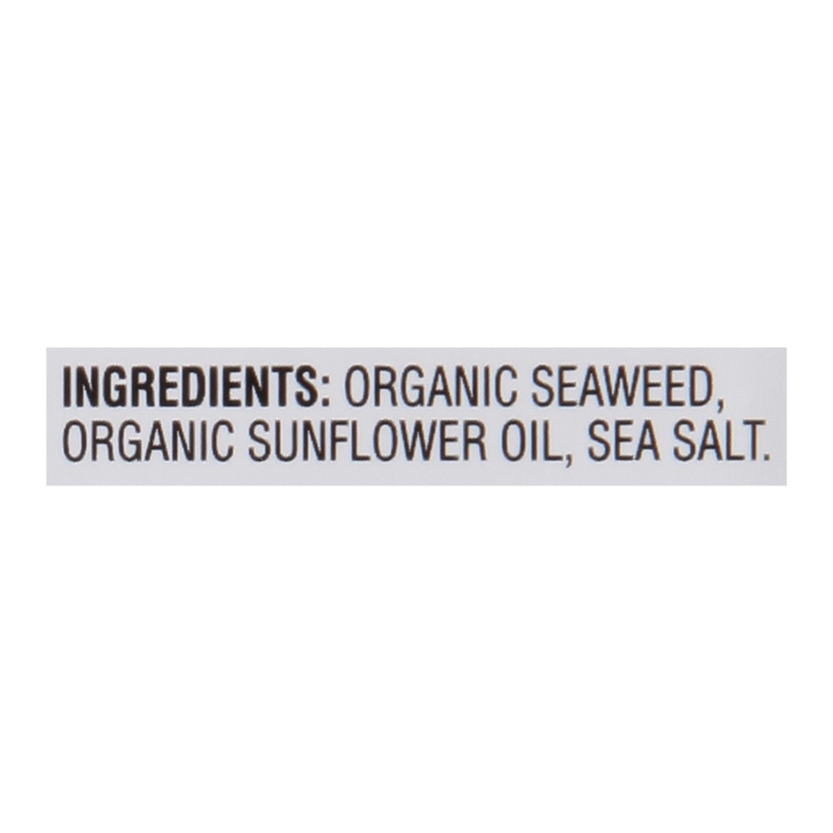 slide 3 of 13, Cadia Seaweed Roasted O, 0.35 oz