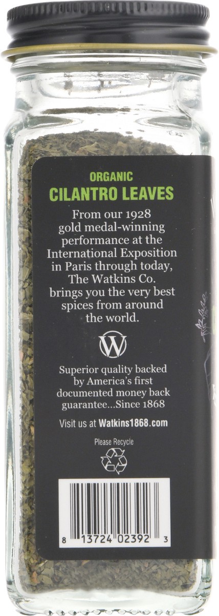 slide 7 of 9, Watkins Organic Cilantro Leaves 0.63 oz, 0.63 oz