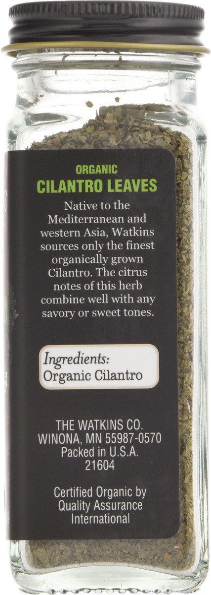 slide 8 of 9, Watkins Organic Cilantro Leaves 0.63 oz, 0.63 oz